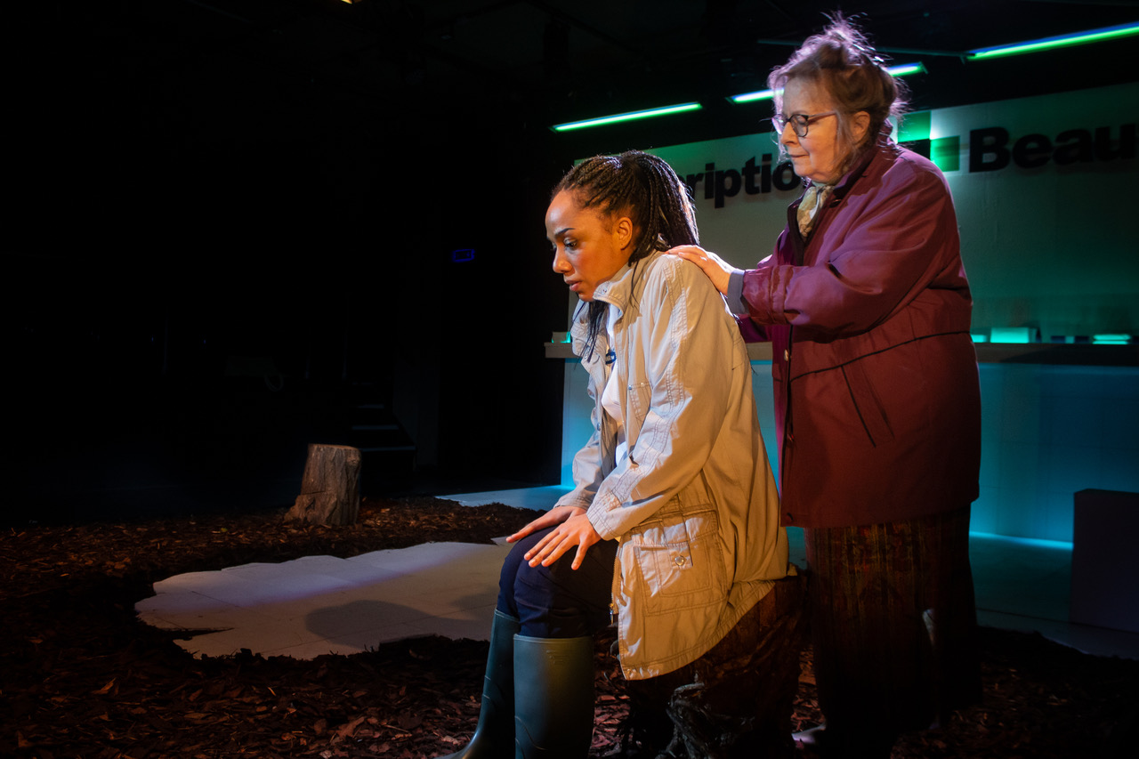 Boots at The Bunker (photographed by Tim Kelly with lighting by Jack Weir and set designed by Lia Waber)