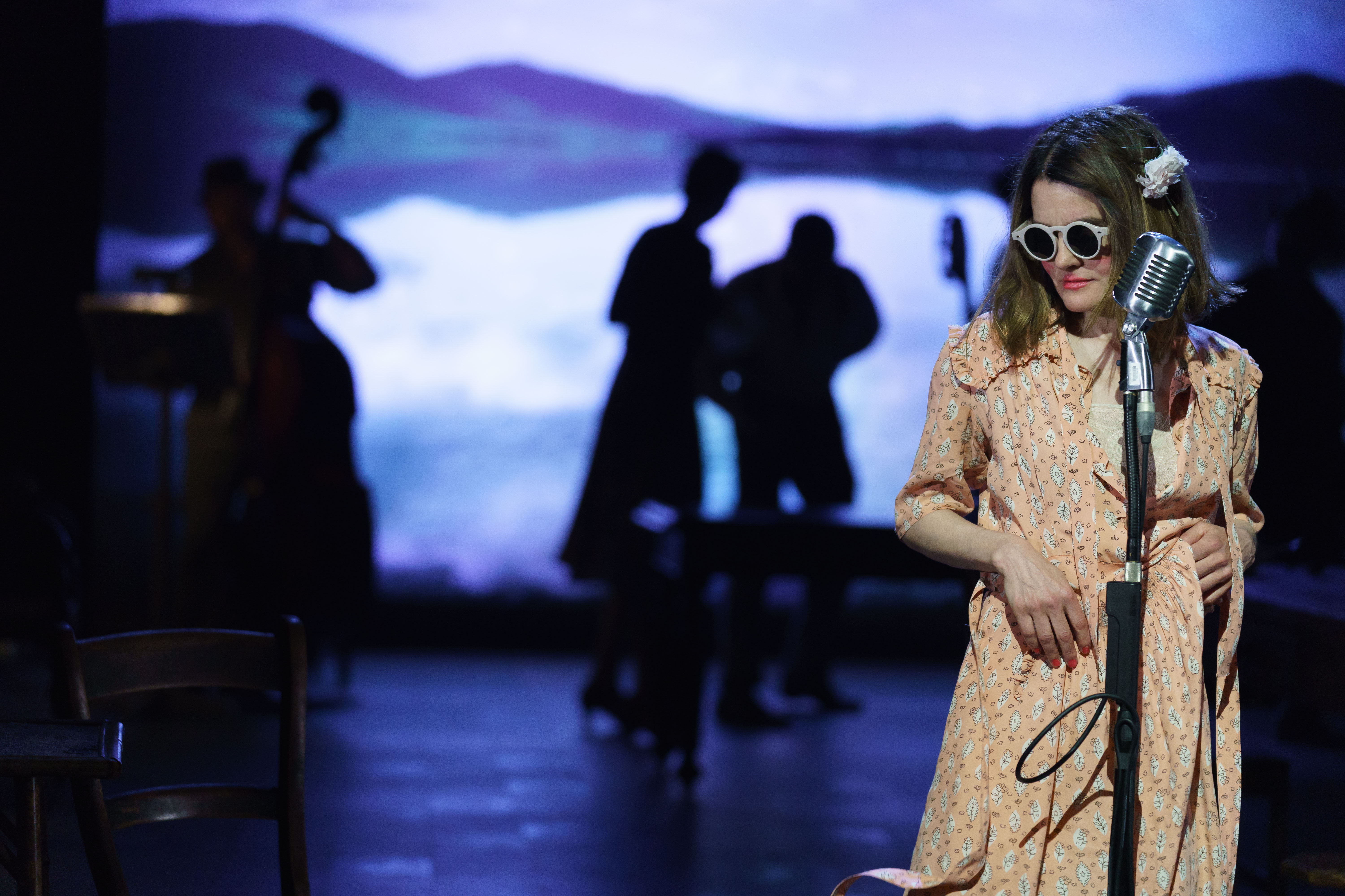  Shirley Henderson (Elizabeth Laine) in GFTNC at The Old Vic. Photo by Manuel Harlan
