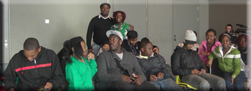 ATN editor/founder Sophia Jackson was invited by Geoff Schumann to talk to some young people about Afridiziak Theatre News