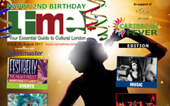 Lime's second annual Caribbean Fever issue out now - Aug 2011