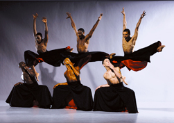 Ailey II in Robert Battle's The Hunt. Photo by Eduardo Patino
