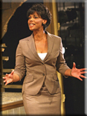 Julie Saunders (Mame Wilks) in Radio Golf. Photo by John Haynes