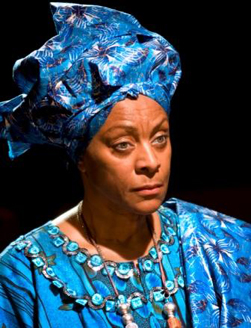 	Dona Croll as Winnie Mandela in the Archbishop and the Antichrist