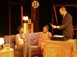 Pandora's Box by Ade Solanke at the Arcola Tent [image credit Kweku Fleming]