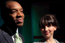 Syrus Lowe, Kate Sissons in The Charming Man
