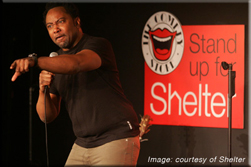 Reginald D Hunter - Image courtesy of Shelter