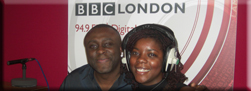 Editor of Afridiziak Theatre News and Lime Magazine featured on Dotun Adebayo's BBC London show
