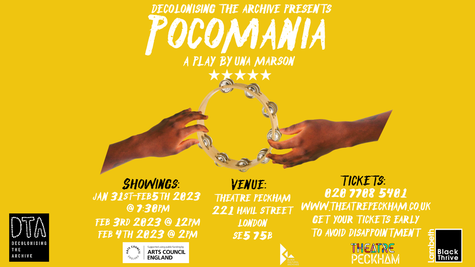 Pocomania by Una Marson, Theatre Peckham