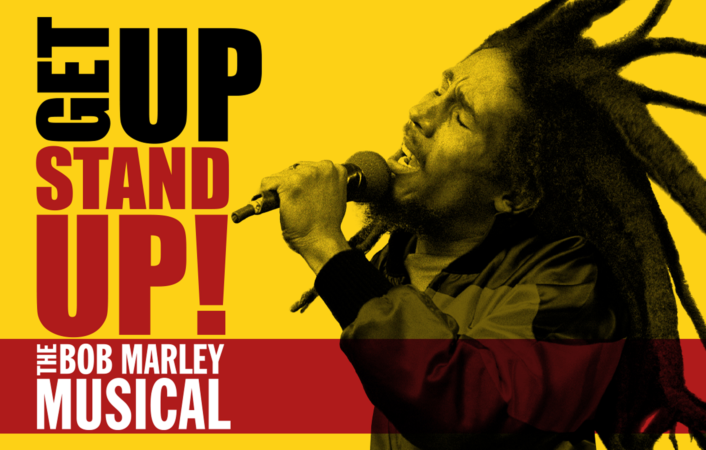 Get Up Stand Up! The Bob Marley Musical. Credit David Corio, Fifty-Six Hope Road Music Ltd