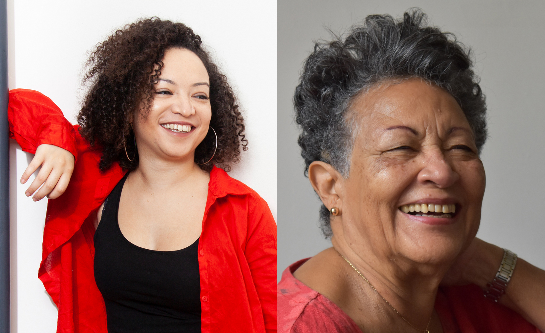 [left] Lynette Linton. Photo by Bronwen Sharp / [right] Yvonne Brewster OBE by Mike Fulford