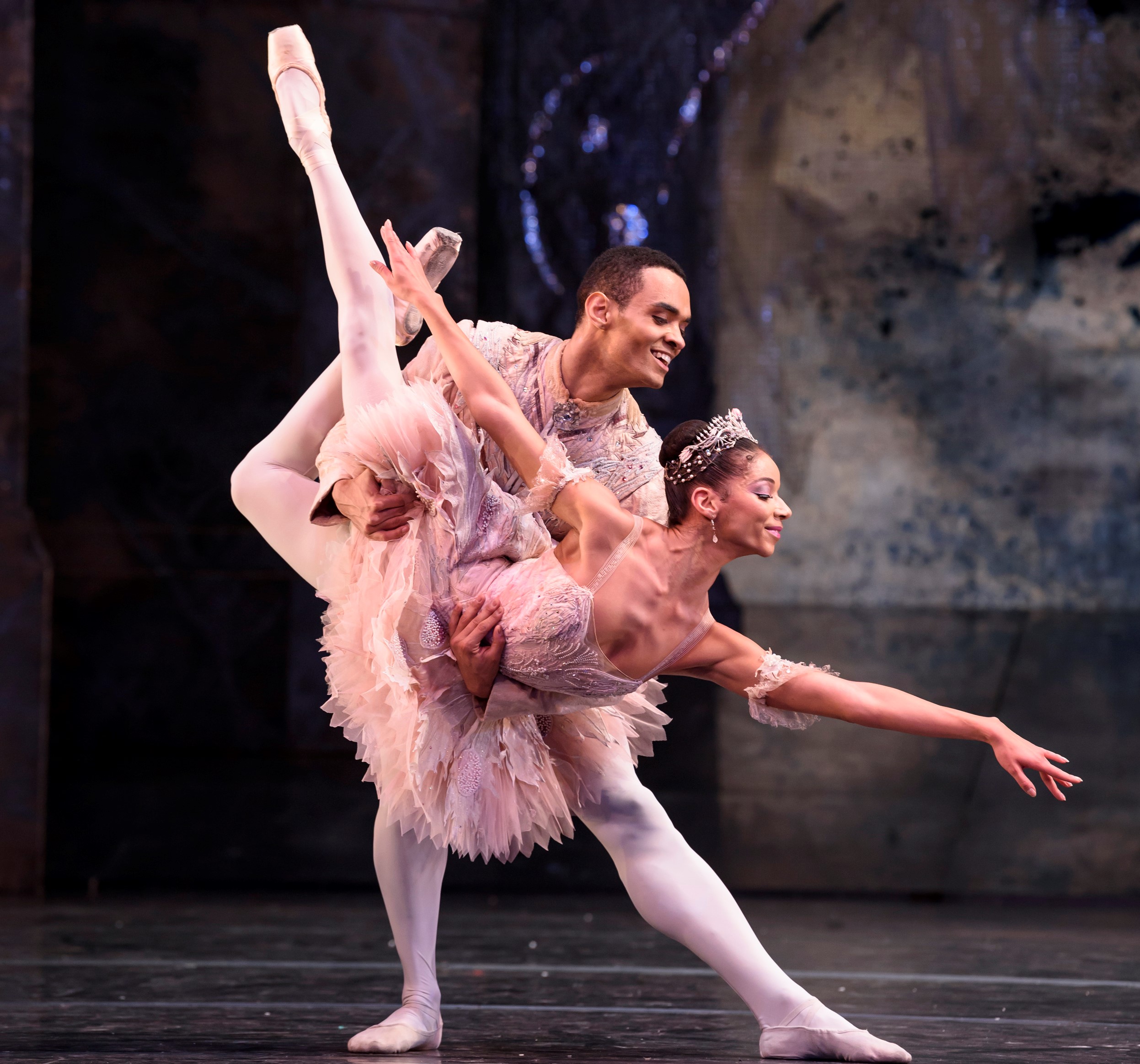 Céline Gittens as the Sugar Plum Fairy and Brandon Lawrence as The Prince (c) Bill Cooper
