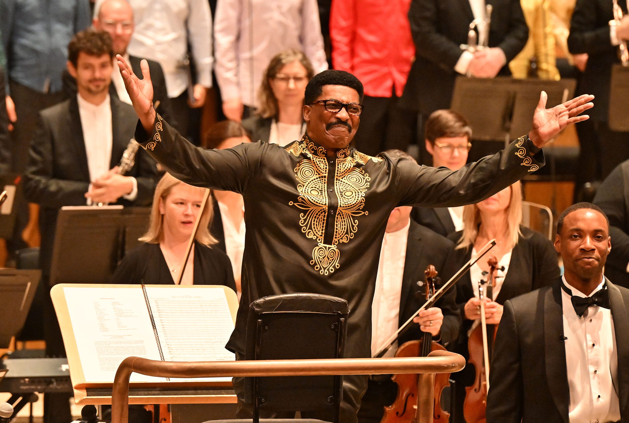 London Symphony Orchestra conducted by André J Thomas in the Barbican Hall