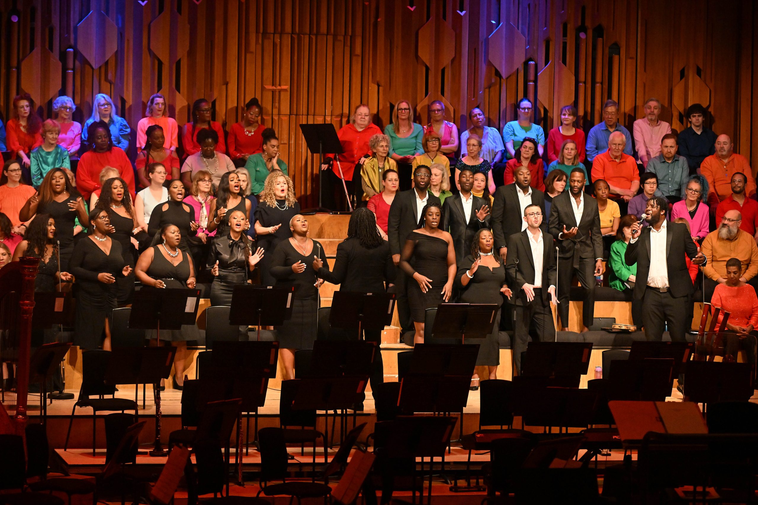 London Symphony Orchestra conducted by André J Thomas in the Barbican Hall