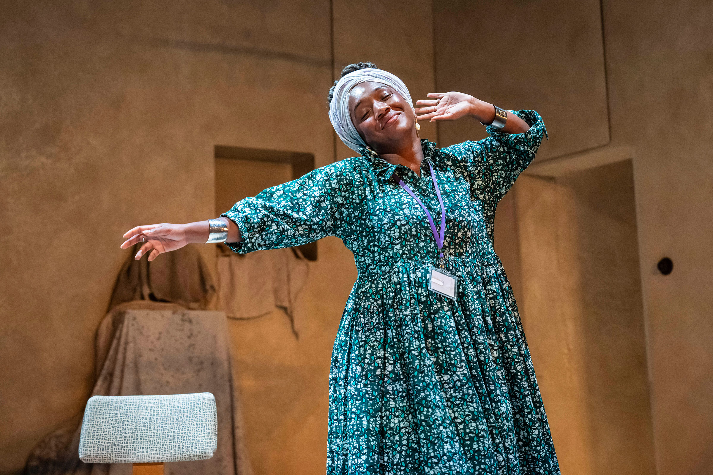 Cherrelle Skeete in Beneatha’s Place at Young Vic. © Johan Persson