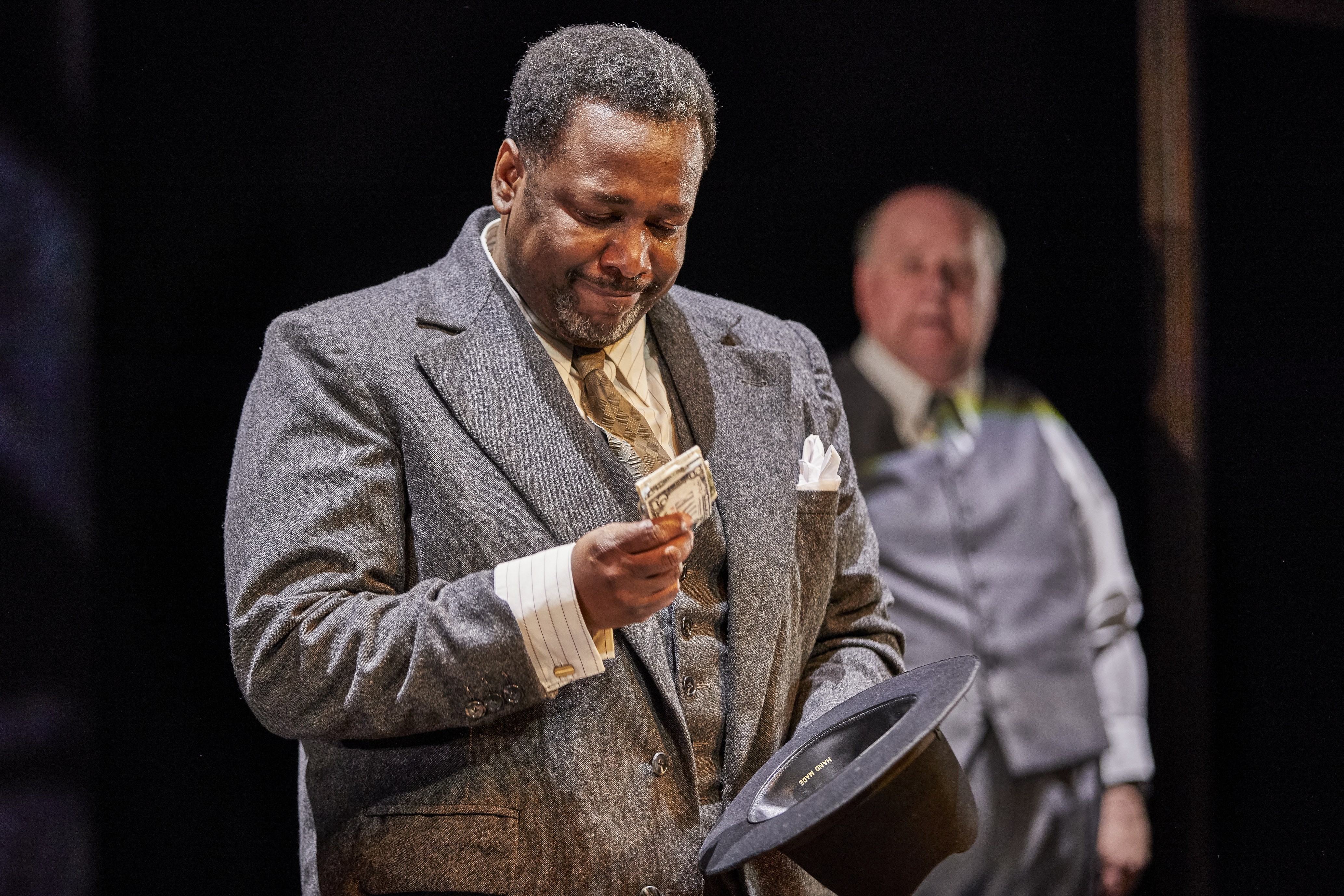 Wendell Pierce in Death of a Salesman, Young Vic (c) Brinkhoff Mogenburg