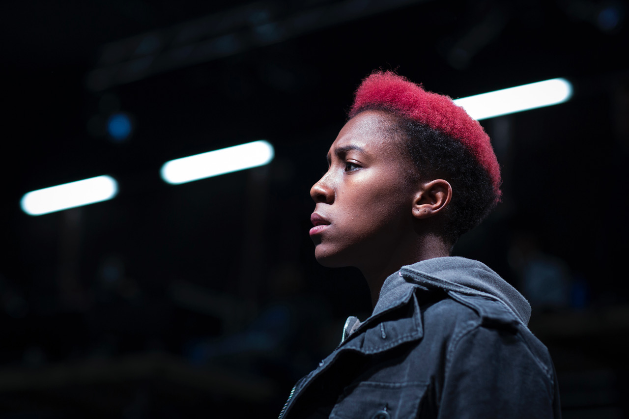 Jade Anouka Julius Caesar part of the Donmar Shakespeare Trilogy