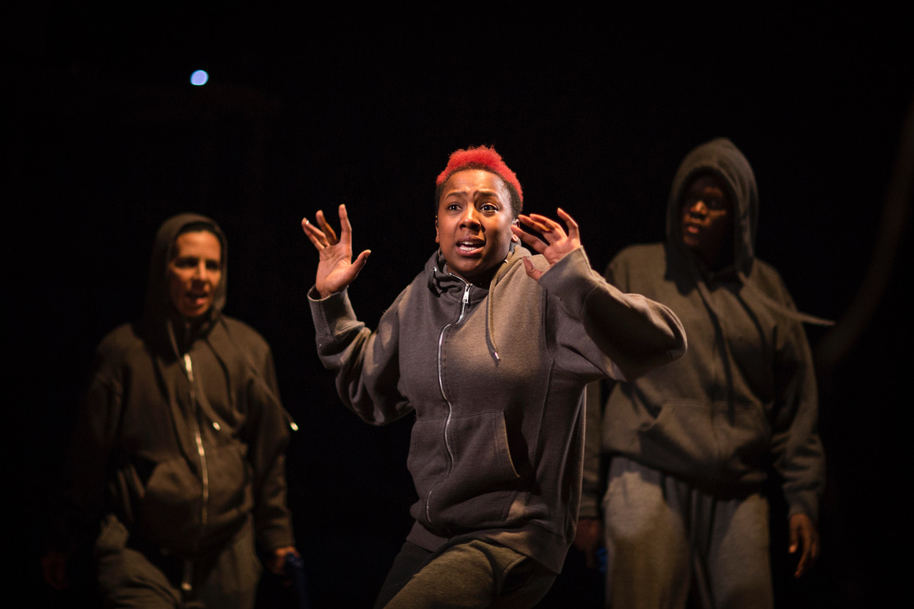 Jade Anouka Julius Caesar part of the Donmar Shakespeare Trilogy