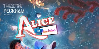 Alice in Wonderland  By Geoff Aymer  5-23 Dec 2025   Aice In Wonderland, Theatre Peckham 2025