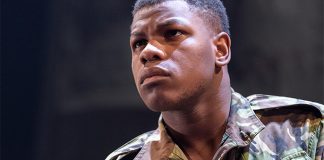 Woyzeck John Boyega as Woyzeck, The Old Vic. Photo Manuel Harlan