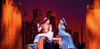 Disney’s Aladdin to hold open auditions in London Aladdin Prince Edward Theatre Dean John-Wilson (Aladdin) and Jade Ewen (Jasmine) Photographer Deen van Meer © Disney
