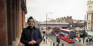 The Bush Theatre reopens after a year-long, £4.3 million major redevelopment Madani Younis at the Bush Theatre CREDIT Richard Davenport