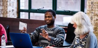 Oladipo Agboluaje Oladipo Agboluaje (c) Alex Brenner, no use without credit - New Nigerians rehearsal @ Arcola