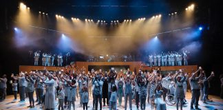 Pericles by William Shakespeare NT PUBLIC ACTS Cast in Pericles at National Theatre (c) James Bellorini