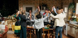 Nine Night The company of Nine Night (c) Helen Murray