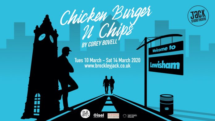 Chicken Burger n Chips, Brockley Jack