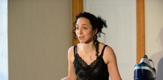 Female Parts: SHORTS Female Parts Shorts - A Mother. Gehane Strehler (Zehra). Credit - Sharron Wallace