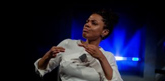 GREY by Koko Brown GREY, Ovalhouse (courtesy of Mariana Feijó) Sapphire Joy