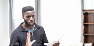 Joseph Rowe – interview Joseph Rowe (George). Photo by Mark Senior