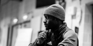 Kwame Asafo-Adjei Kwame Asafo-Adjei, Wild Card - Spoken Movement, Sadler’s Wells - Photo: Camilla Greenwell