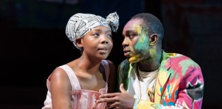 RSC’s Hamlet Mimi Ndiweni, Paapa Essiedu. Hamlet 2018 tour production photos (c) Manuel Harlan