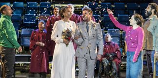 Our Town Our Town - Francesca Henry and Arthur Hughes as Emily and Arthur © Johan Persson