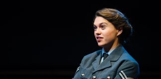 While the sun shines Sabrina Bartlett in While the Sun Shines - Orange Tree Theatre. Photo by Helen Murray