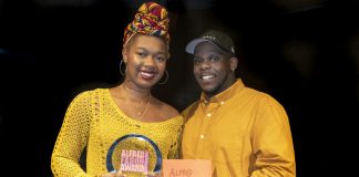 2019 Alfred Fagon Award Winners Announced Jasmine Lee-Jones and Roy Alexander Weise (c) Richard H. Smith