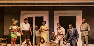 Three Sisters by Inua Ellams – review The cast of Three Sisters. Photo by The Other Richard