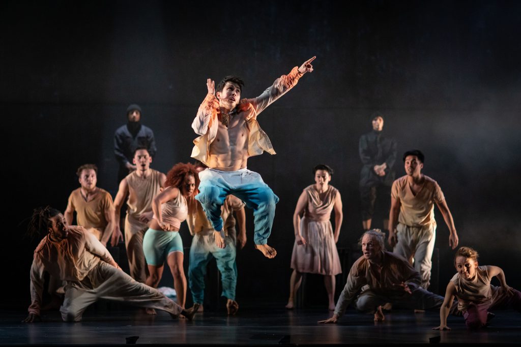 Message in a Bottle Kate Prince & Sting Dancer Tommy Franzen - Photo: Helen Maybanks