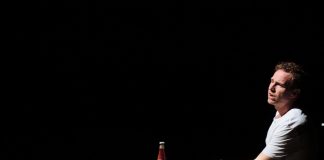 Death of England – review Rafe Spall as Michael in Death of England by Clint Dyer and Roy Williams. Image by Helen Murray