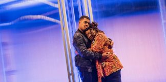 I Think We Are Alone – review Caleb Roberts and Chizzy Akudolu. I Think We Are Alone by Sally Abbott. Photo Copyright: Tristram Kenton