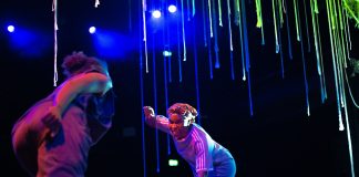 seven methods of killing kylie jenner review: Tia Bannon, Leanne Henlon in seven methods of killing kylie jenner (c) Myah Jeffers