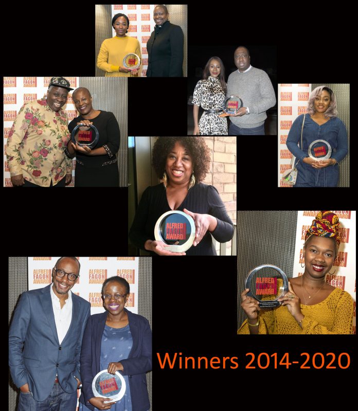 Alfred Fagon Award winners 2014-2021