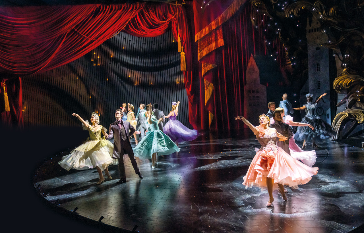 Ensemble_The Ball_Andrew Lloyd Webber's Cinderella, Photo Credit Tristram Kenton