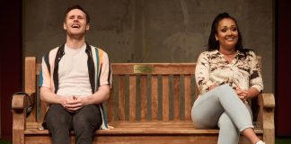 Park Bench review Tim Bowie and Tori Allen-Martin in Park Bench at the Park Theatre By Tori Allen-Martin Photo by Mark Douet