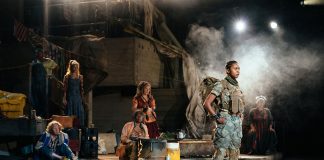 Paradise – review A scene from Paradise at the National Theatre. Photo by Helen Murray