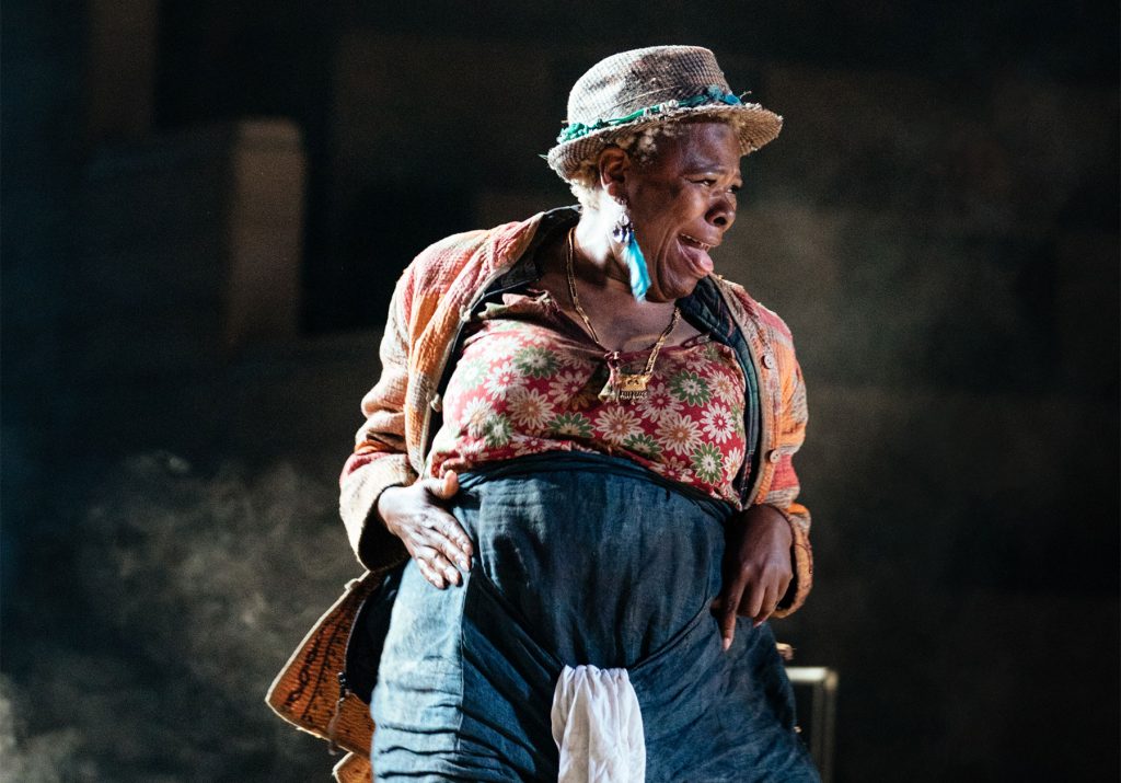 Sutara Gayle (Jelly) in Paradise at the National Theatre. Photo by Helen Murray