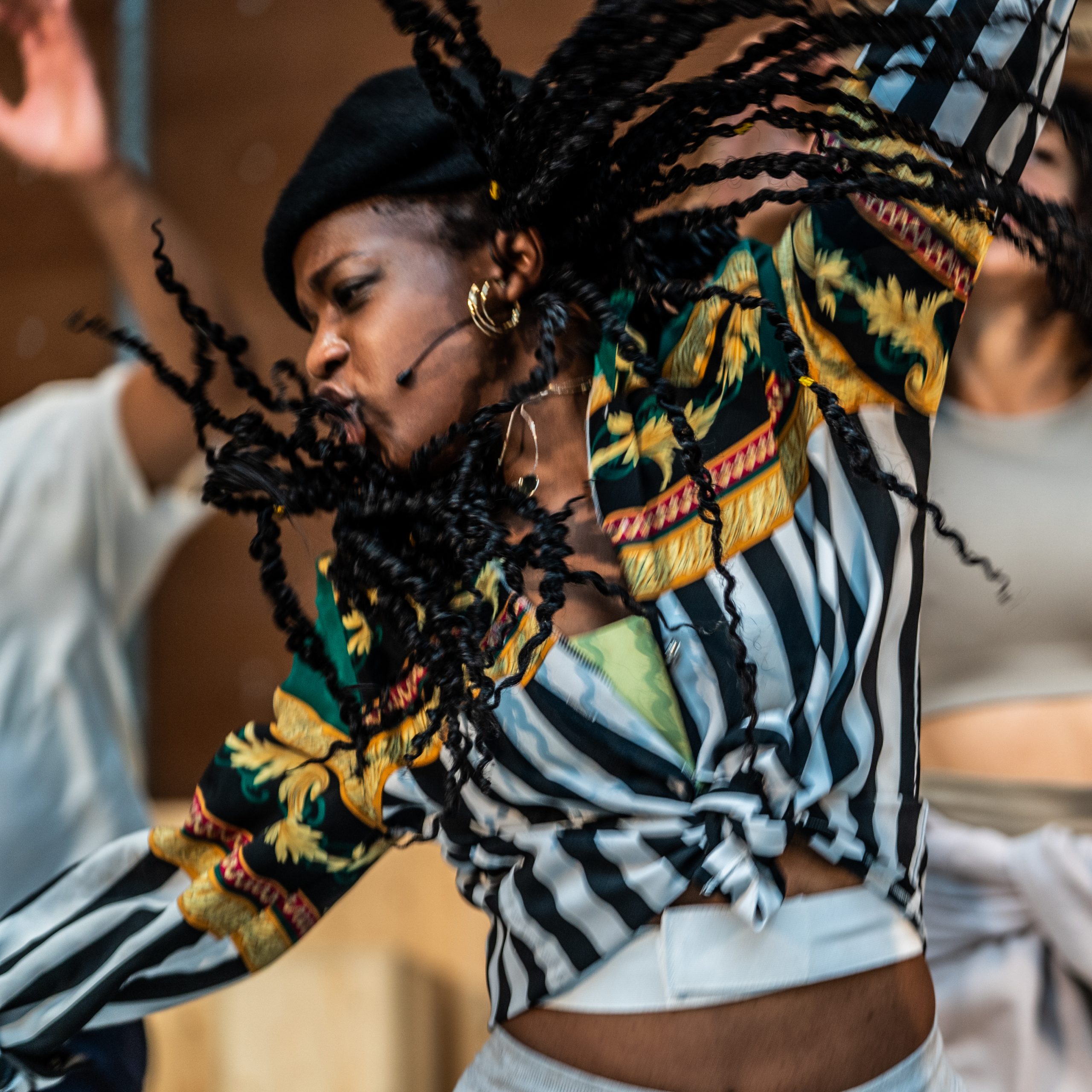 Gabrielle Brooks  in rehearsal for Get Up Stand Up! The Bob Marley Musical Credit Craig Sugden