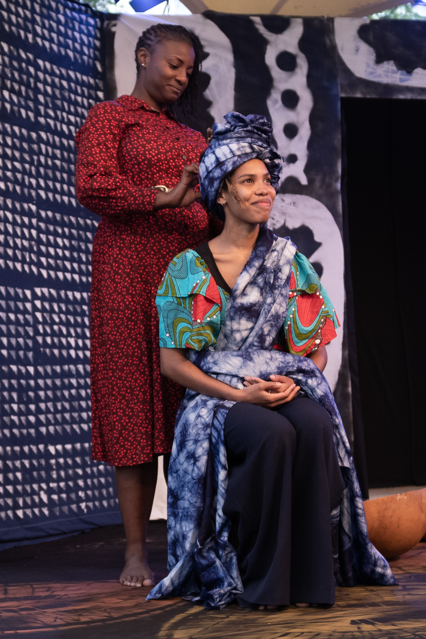 Utopia Theatre presents Here's What She Said to Me - Christina Oshunniyi, Lebogang Fisher (c) Sharon Douglas
