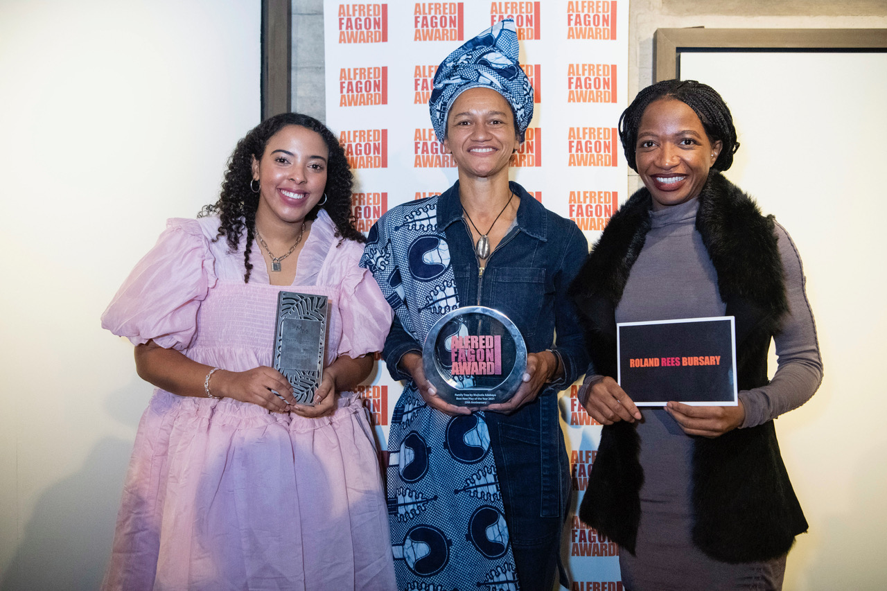 Chakira Alin, Mojisola Adebayo and Diana Nneka Atuona Photo credit Richard Hubert Smith